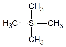 NMRの基準物質として用いられるTMSはテトラメチルシランである。 100回問108の1